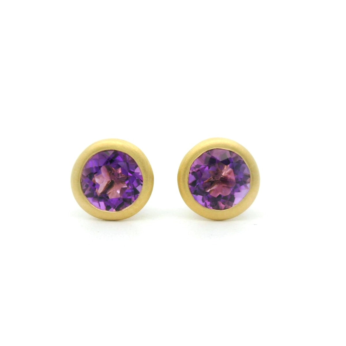 AM RD BZL ER (2) 1.06CT 18KY CK9380