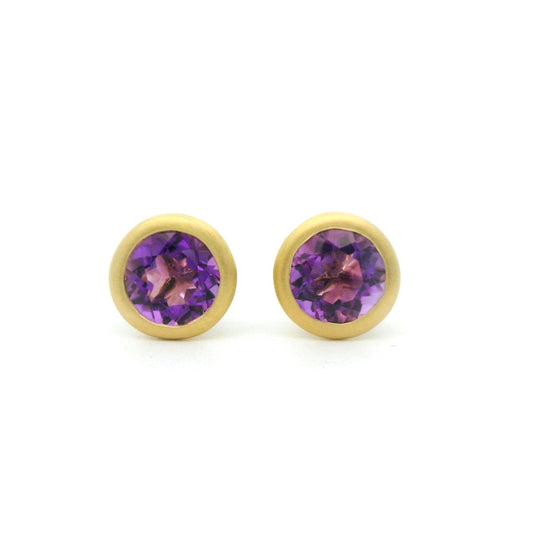 AM RD BZL ER (2) 1.06CT 18KY CK9380