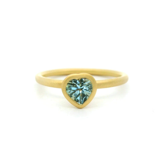 AQ HT YUM RI 0.41CT 18KY SZ6.5 KC9730