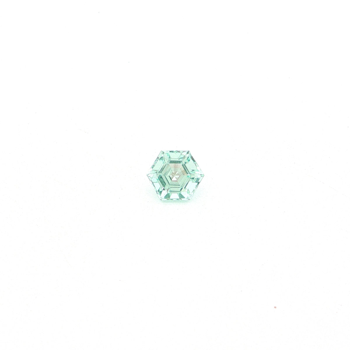 Mint Beryl Hexagon 1.42ct (H) 7.9x6.9mm