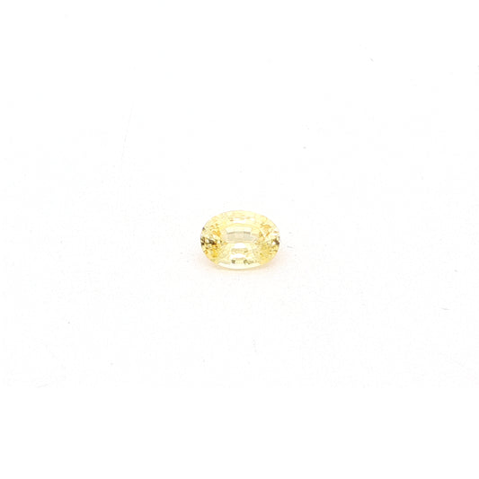 Yellow Sapphire Oval 1.53ct (H) 8.1x6mm 650pct