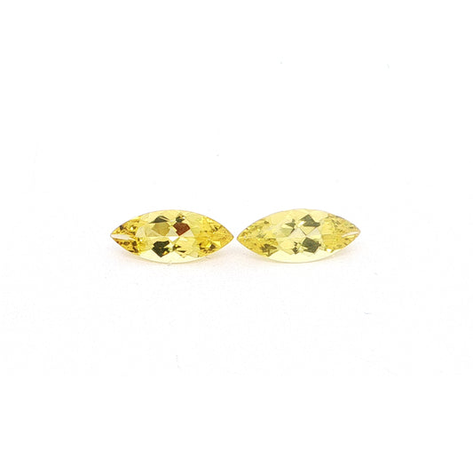 Beryl Marquise Matched Pair 2.67ct (H) 12.86x5.54mm 50pct