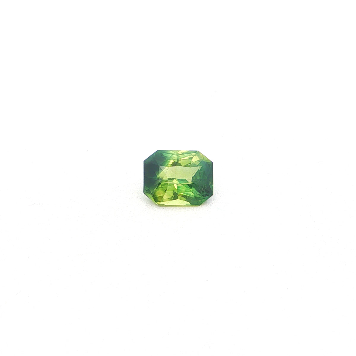 Bicolor Sapphire Radiant 3.72ct (N) 9.78x7.85mm 1200ct