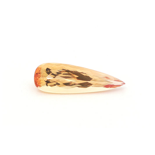 Imperial Topaz Pear Shape 11.47ct (N) 27.6x9mm 600pct