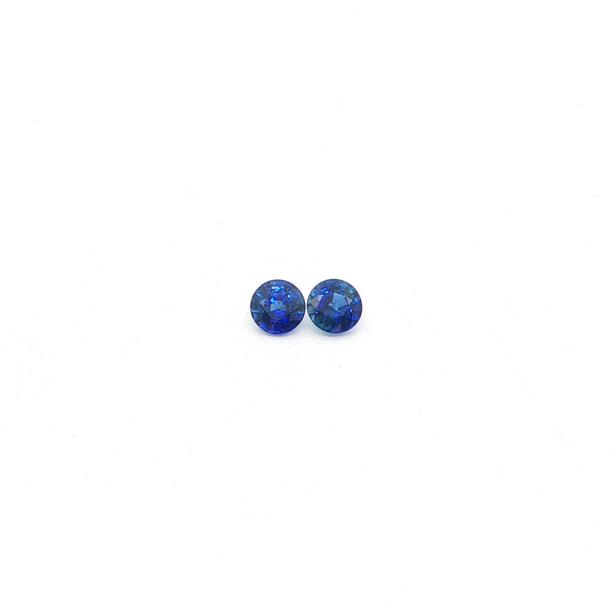 Blue Sapphire Round Matched Pair 0.86ct (H) 4.4mm (3)