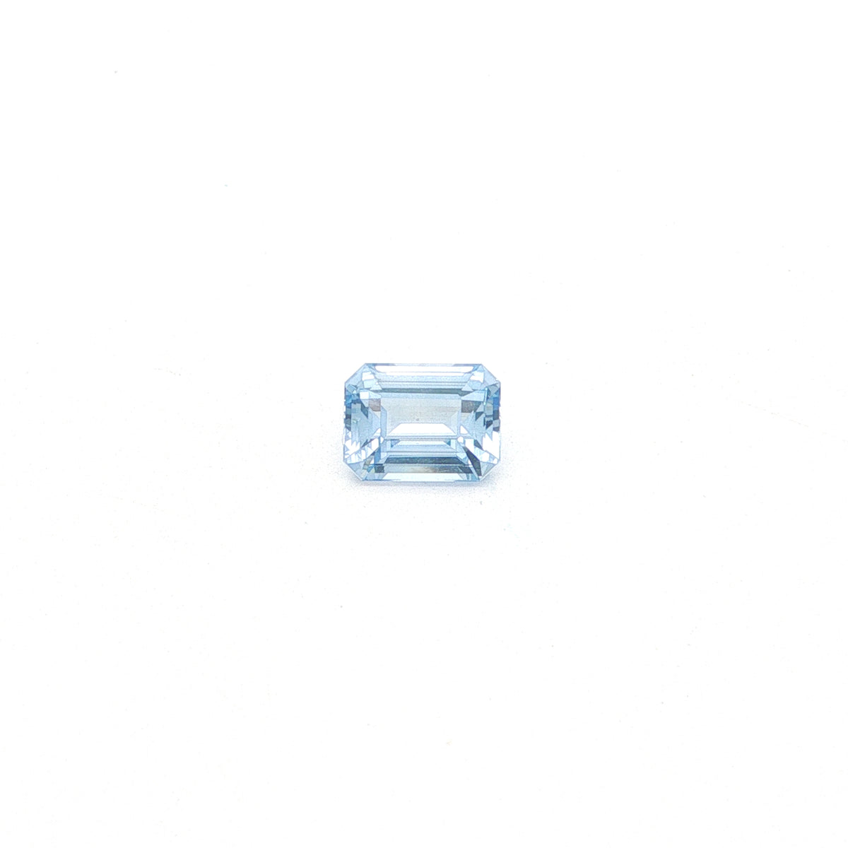 Light Blue Sapphire Emerald Cut 3.12ct (N) 9x6.86mm