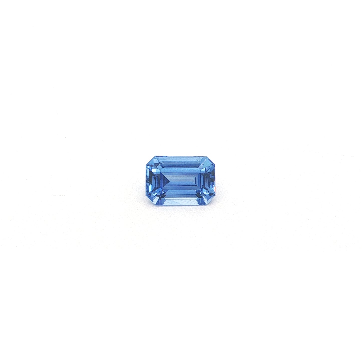 Sri Lankan Blue Sapphire Emerald Cut 3.61ct (H) 9.7x6.85mm 2300pct