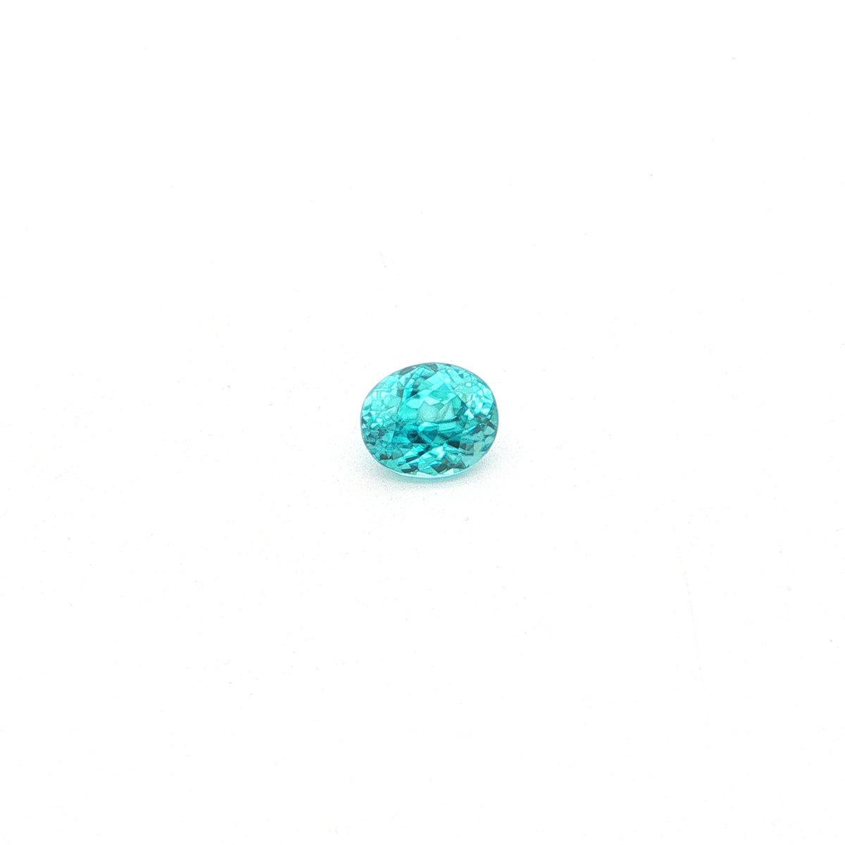 Cambodian Blue Zircon Oval 2.57ct (H) 8x6.65mm
