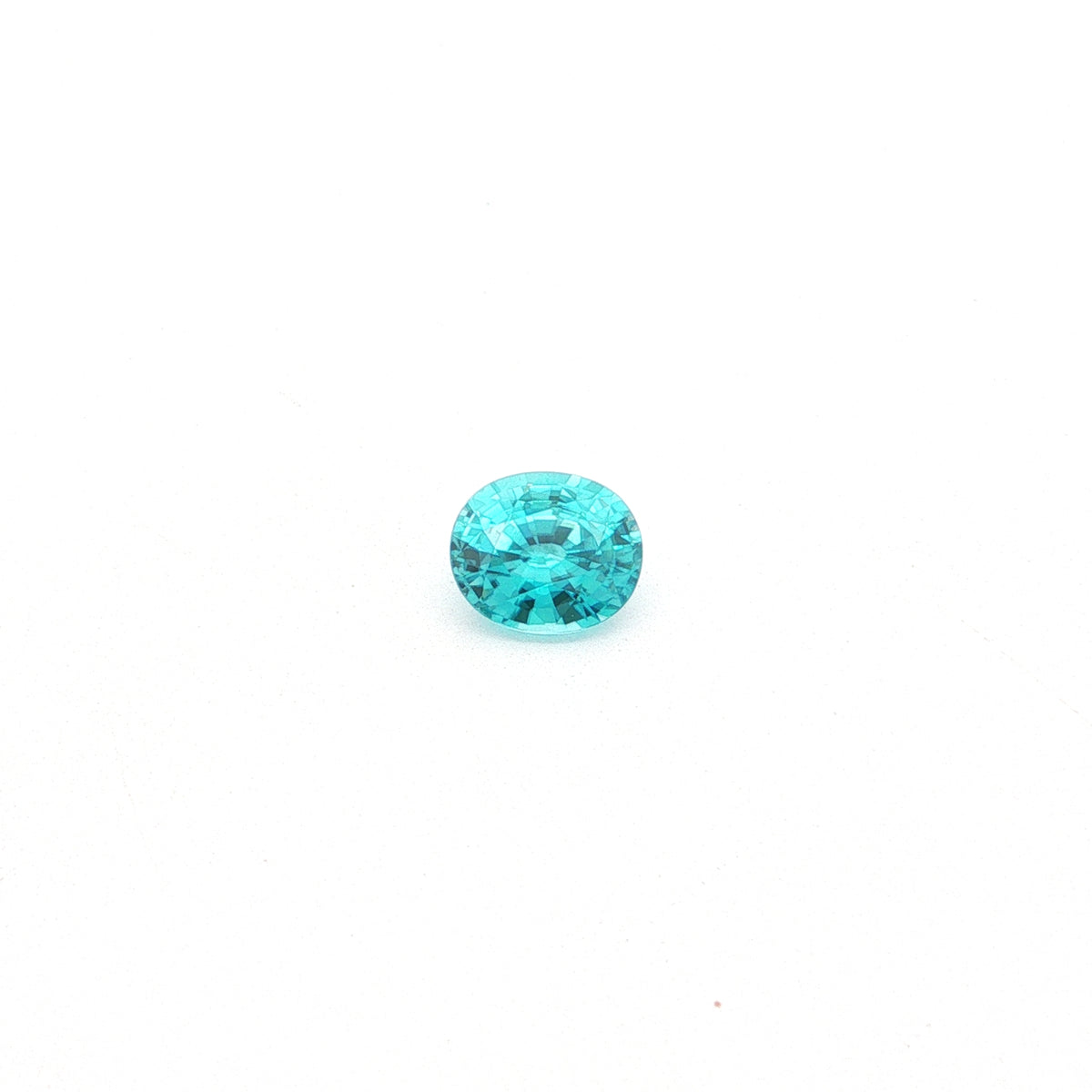 Blue Zircon Oval 2.91ct (H) 8.6x7.4mm (2)
