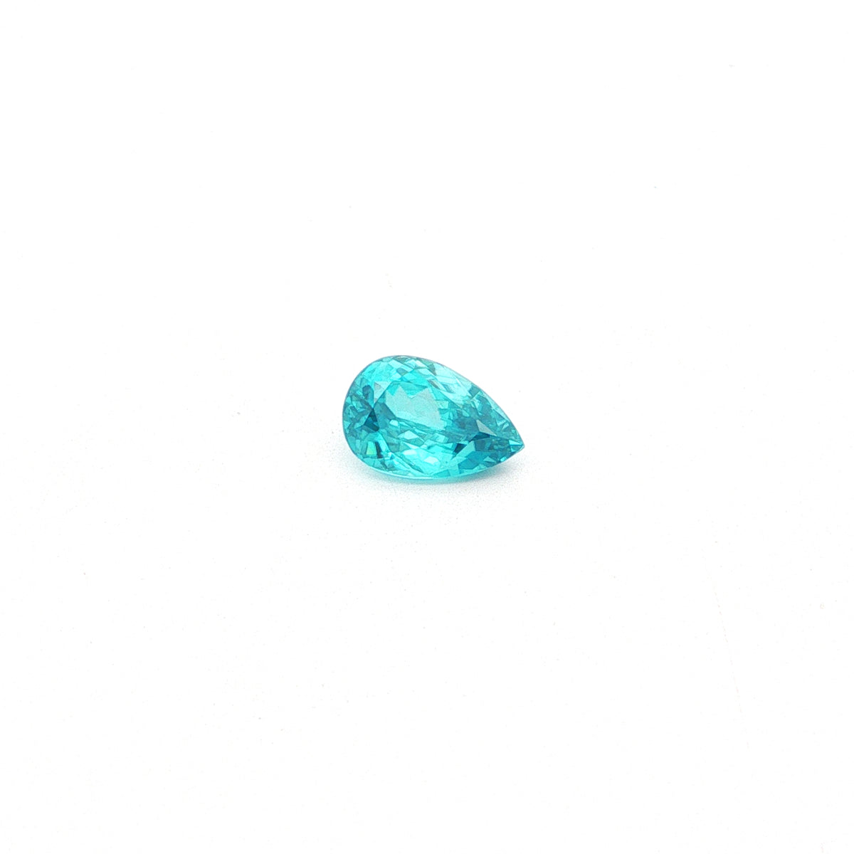 Cambodian Blue Zircon Pear Shape 3.29ct (H) 10.6x7mm