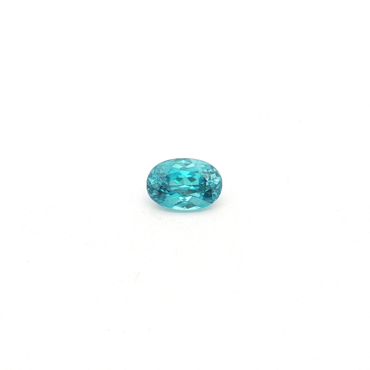 Blue Zircon Oval 3.60ct (H) 9.9x6.8mm