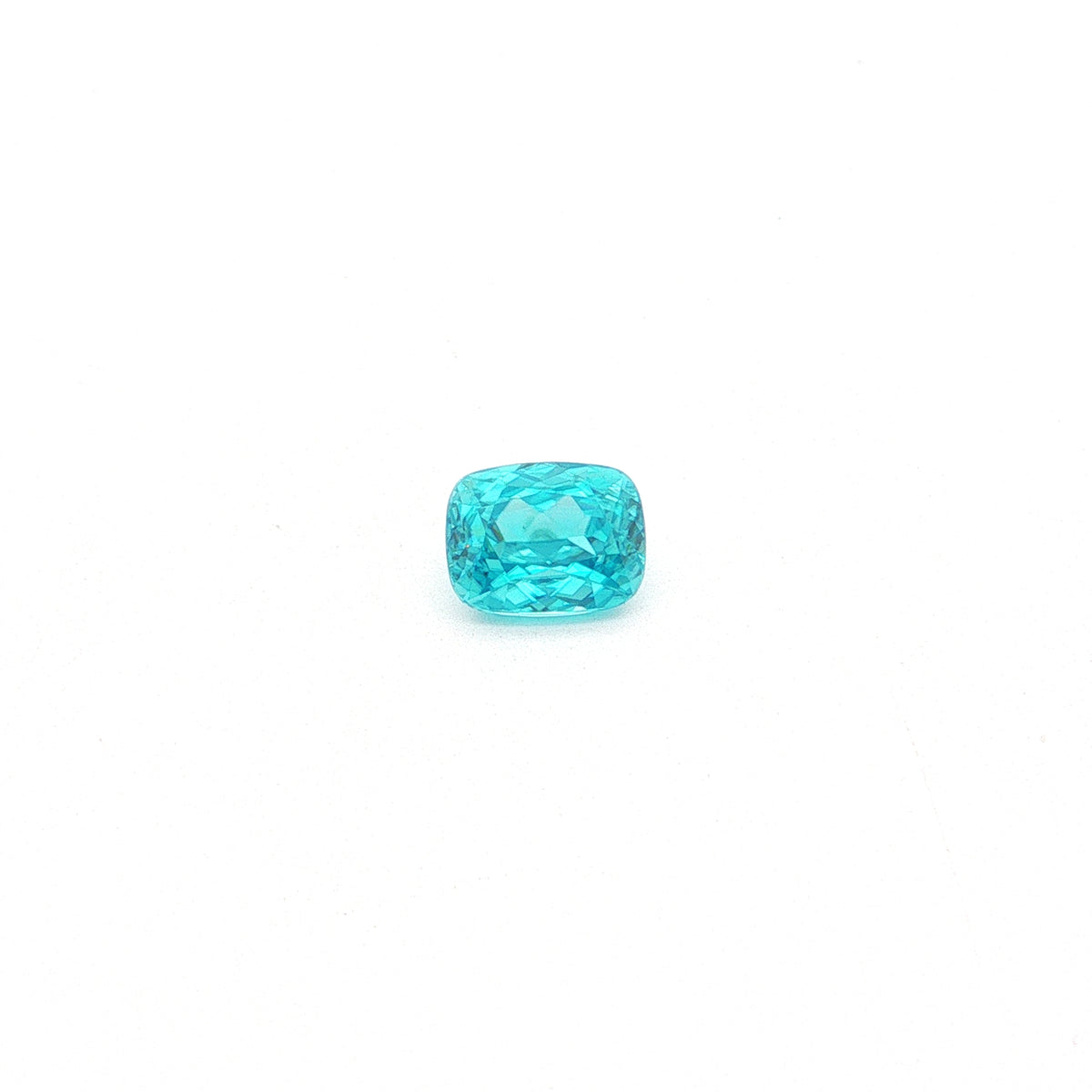 Cambodian Blue Zircon Cushion 3.77ct (H) 8.9x7mm