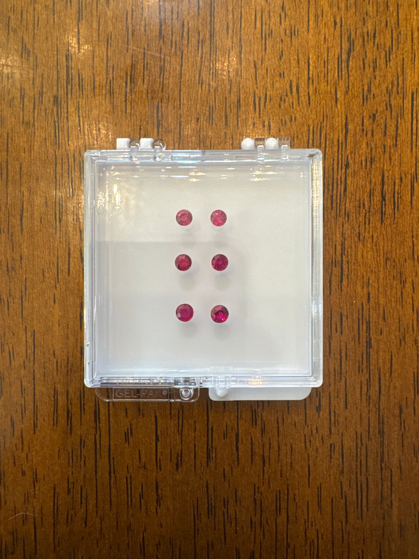 RUBY RD SUITE 1.86CT (H) 6PCS 3.7-4MM KC9900