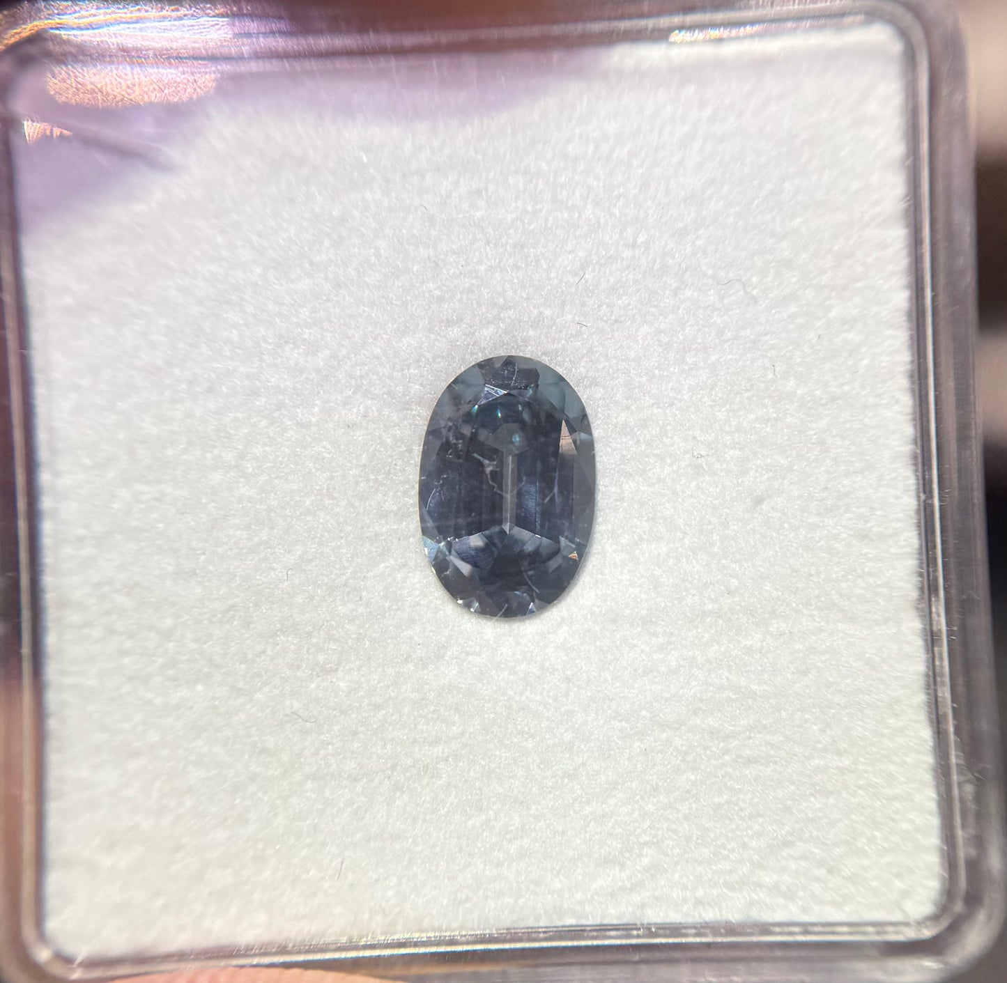 Grey Spinel Cushion 2.14ct (N) 10x6.8mm 550pct