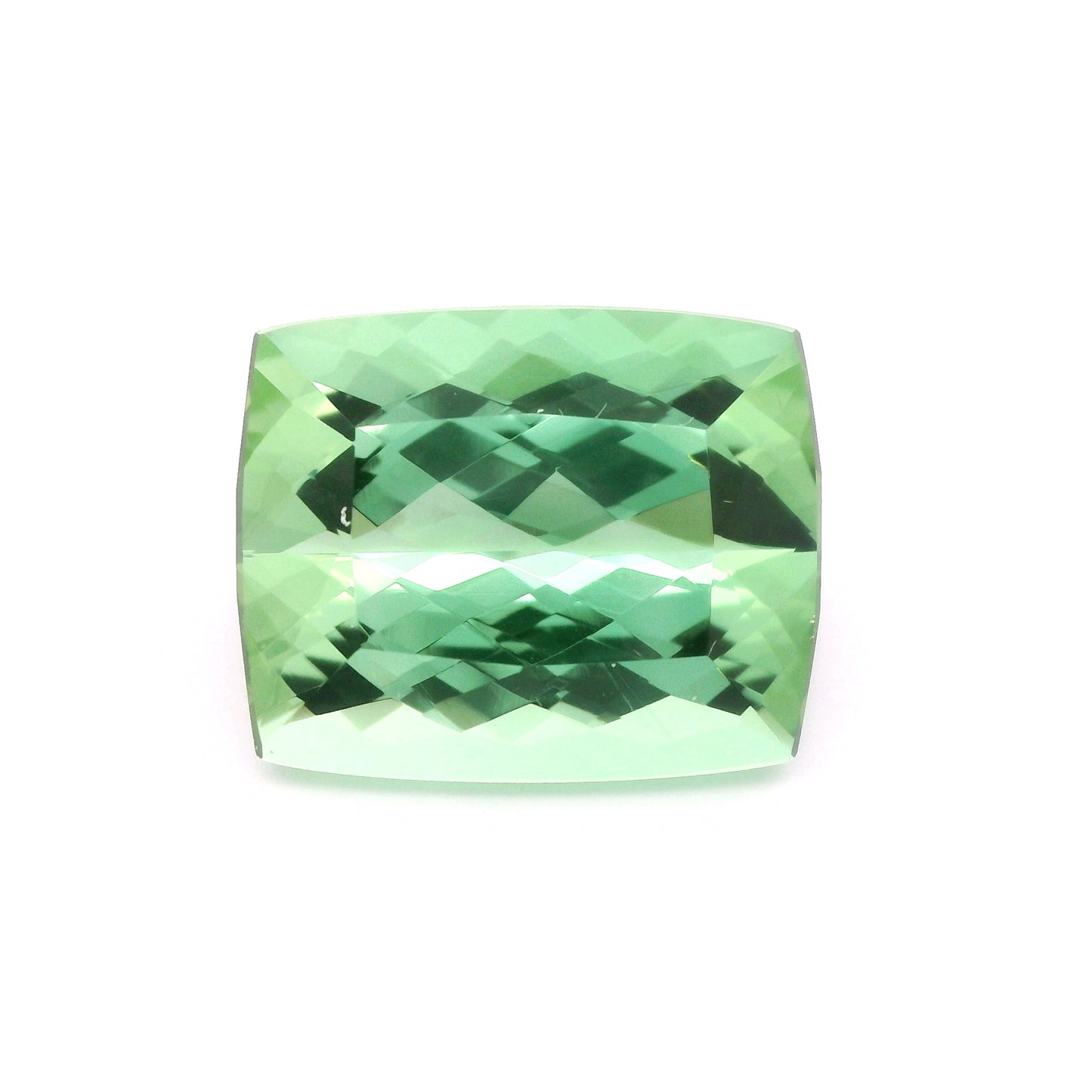 Green Tourmaline Cushion 13.00ct (H) 15.5x12.5mm 450pct