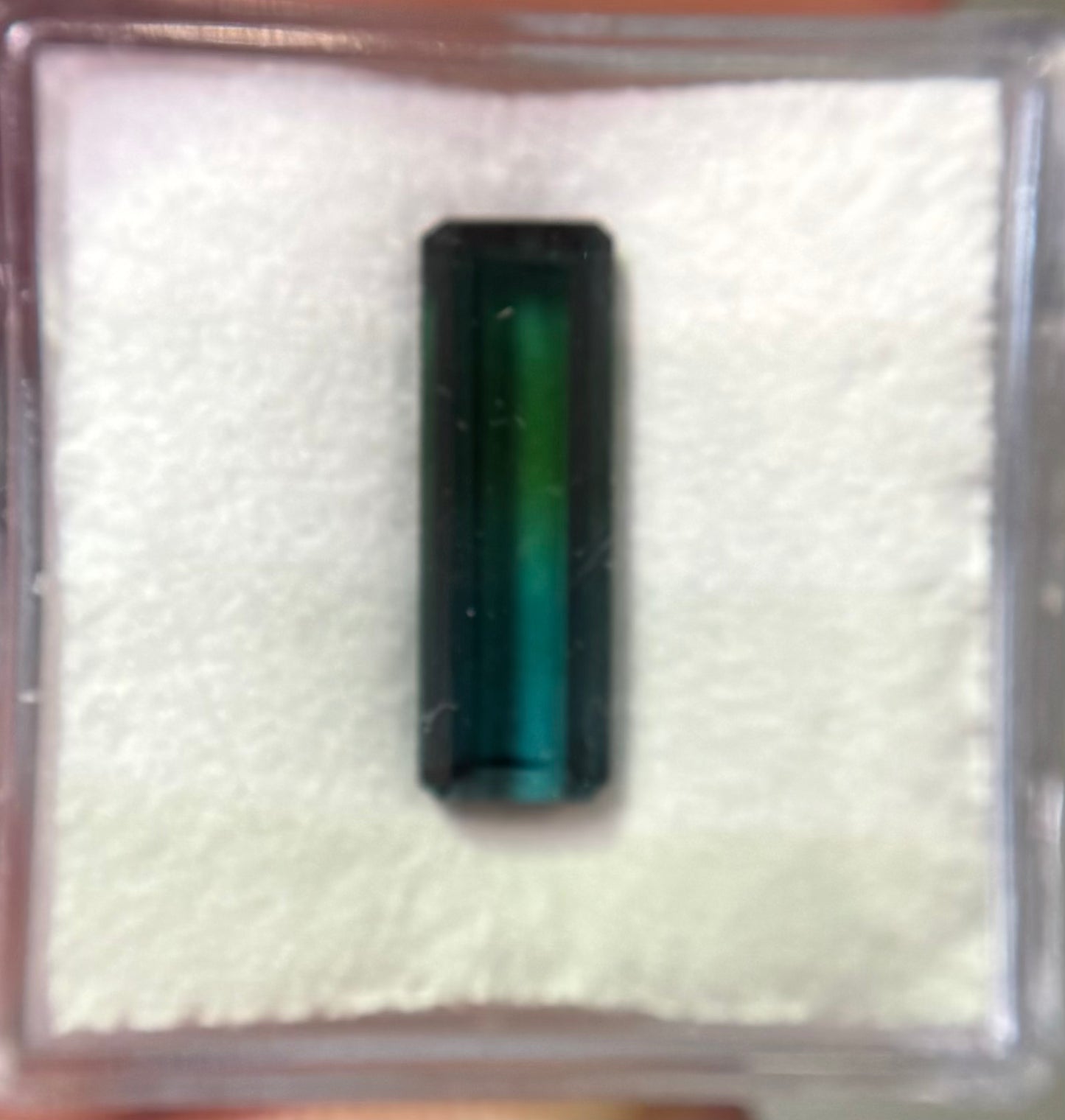 Tourmaline Emerald Cut 3.56ct (H) 15.3x5.15mm 250pct