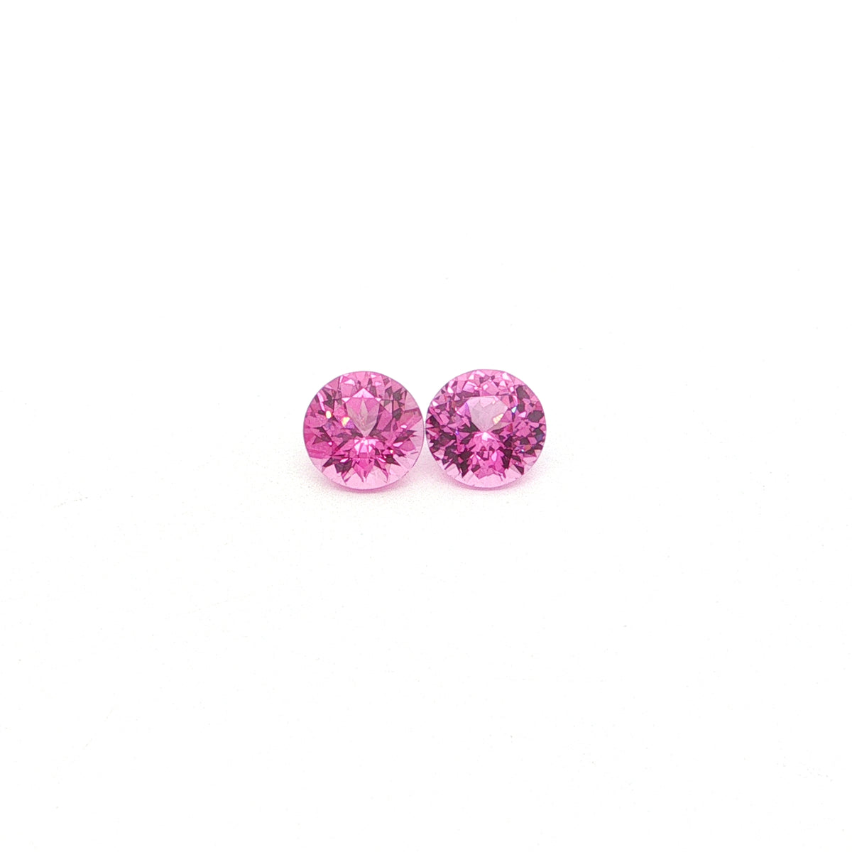 Malaya Garnet Round Matched Pair 3.05ct (N) 7mm
