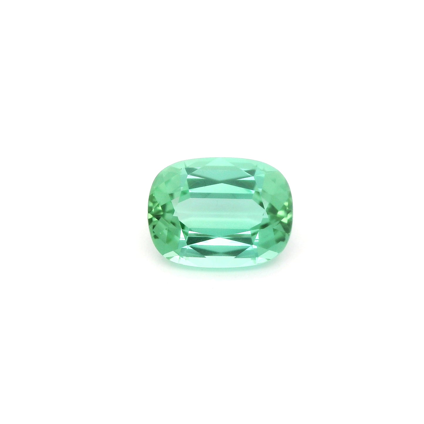 Mint Tourmaline Cushion 4.28ct (H) 11.38x8.64mm 700pct
