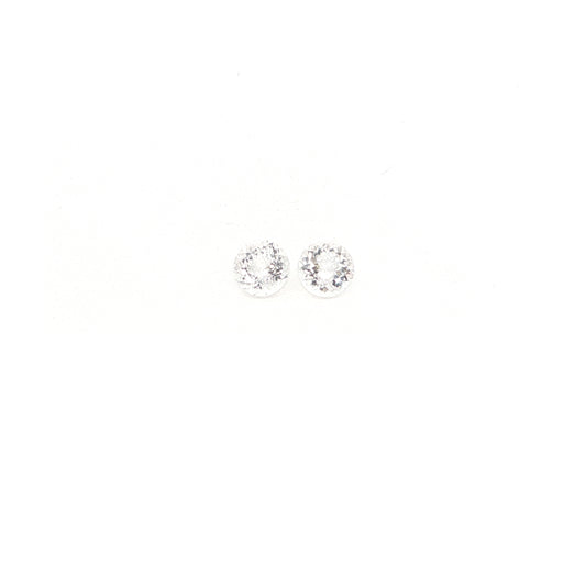 Morganite Round Matched Pair 0.85ct (H) 5mm 50pct