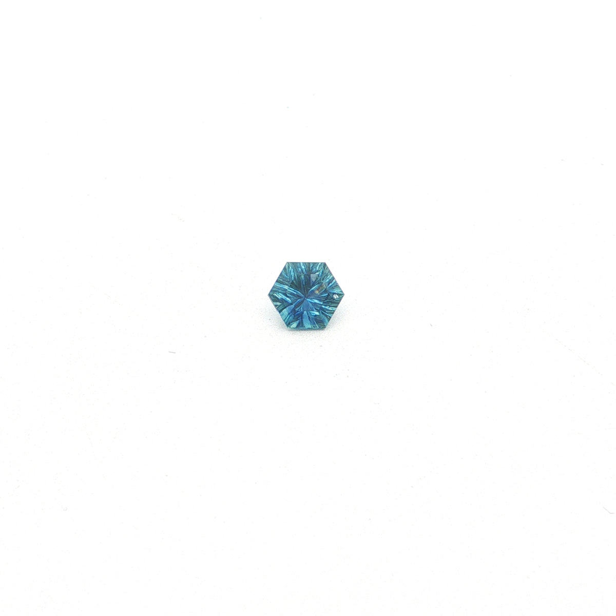 Montana Sapphire Hexagon 0.84ct (H) 6.2x5.32mm