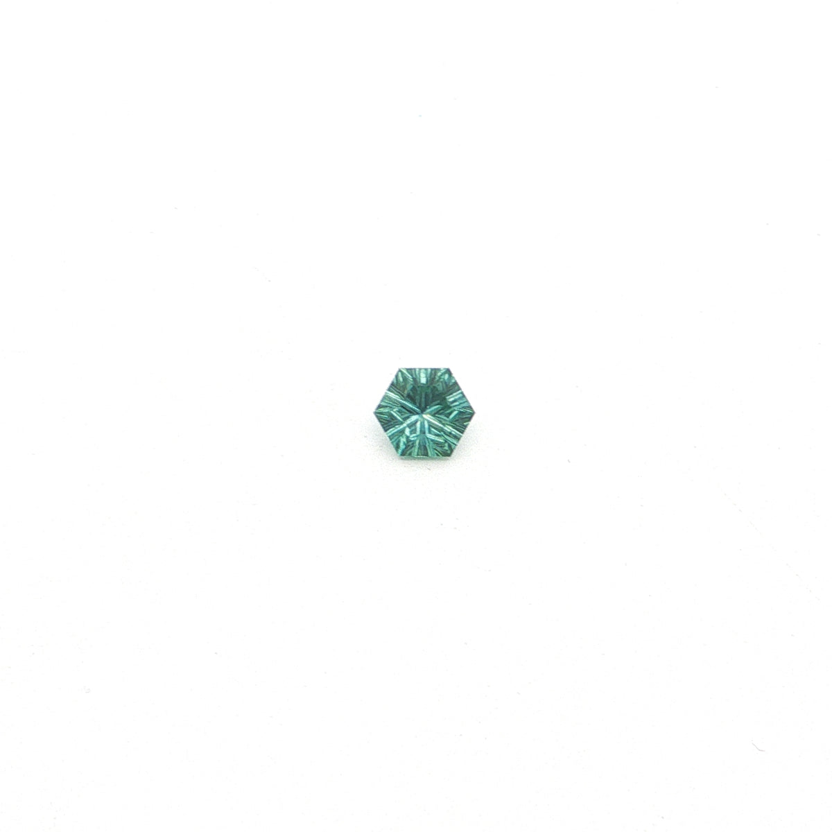 Montana Sapphire Hexagon 1.01ct (H) 6.43x5.63mm