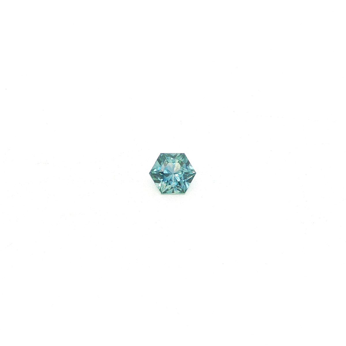 Montana Sapphire Hexagon 1.08ct (H) 6.66x5.77ct