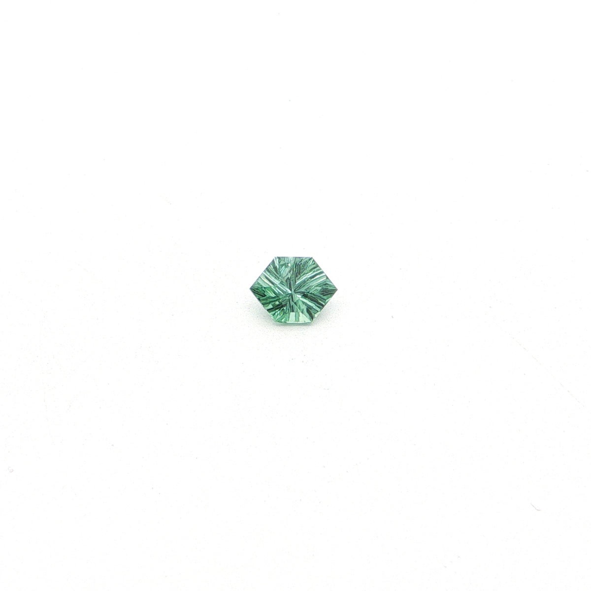 Montana Sapphire Hexagon 0.97ct (H) 7.27x5.54mm