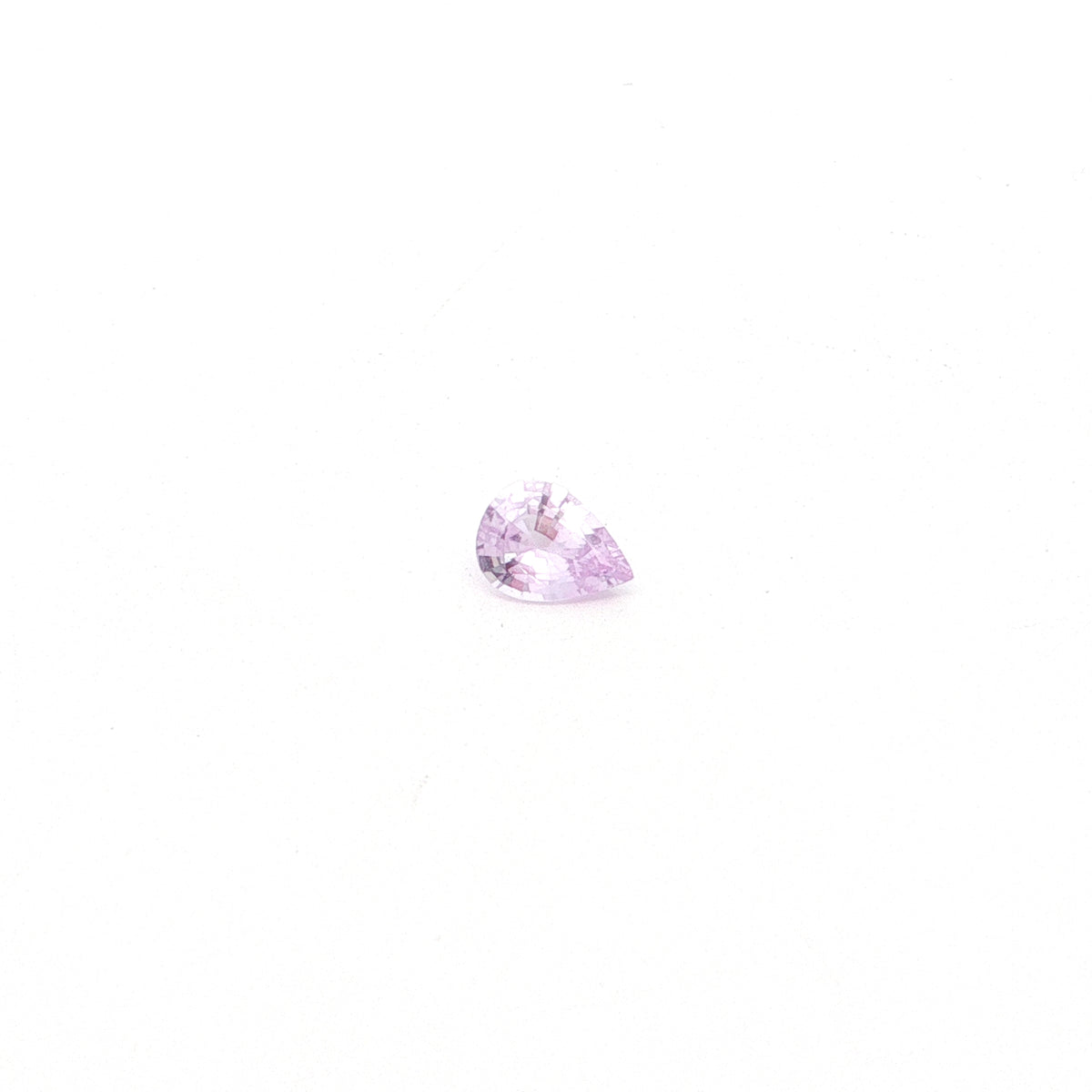 Pink Sapphire Pear Shape 0.80ct 7.4x5.5mm