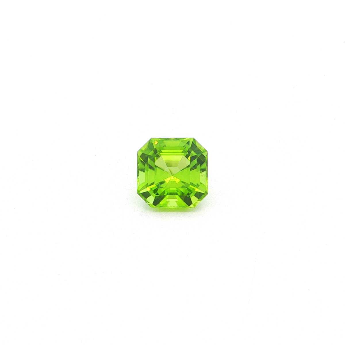 Peridot Asscher 5.20ct (N) 9.75mm