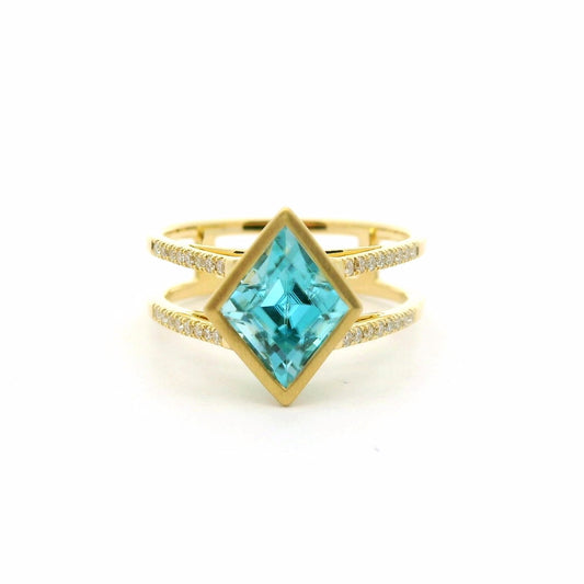 BZ KI ST RI 2.83/.15CT 18KY SZ7 KC91920