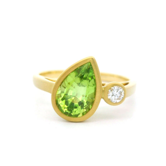 PT/DM PS 2ST RI 1.56/.08CT 18KY SZ6.5 KC91100