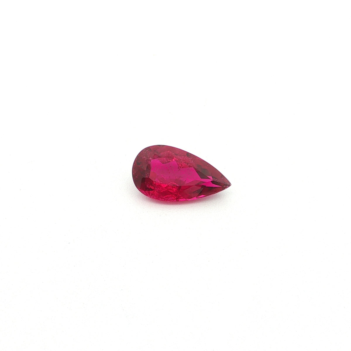 Rubellite Tourmaline Pear Shape 3.22ct (H) 13.8x7.6mm