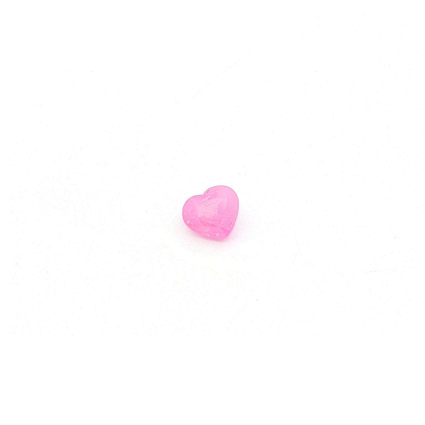 Vietnamese Opalescent Pink Sapphire Heart 1.38ct (N) 6x6.7mm 975pct