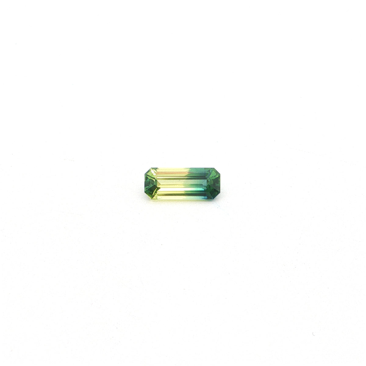 Parti Sapphire Emerald Cut 2.04ct (N) 10.9x4.6mm