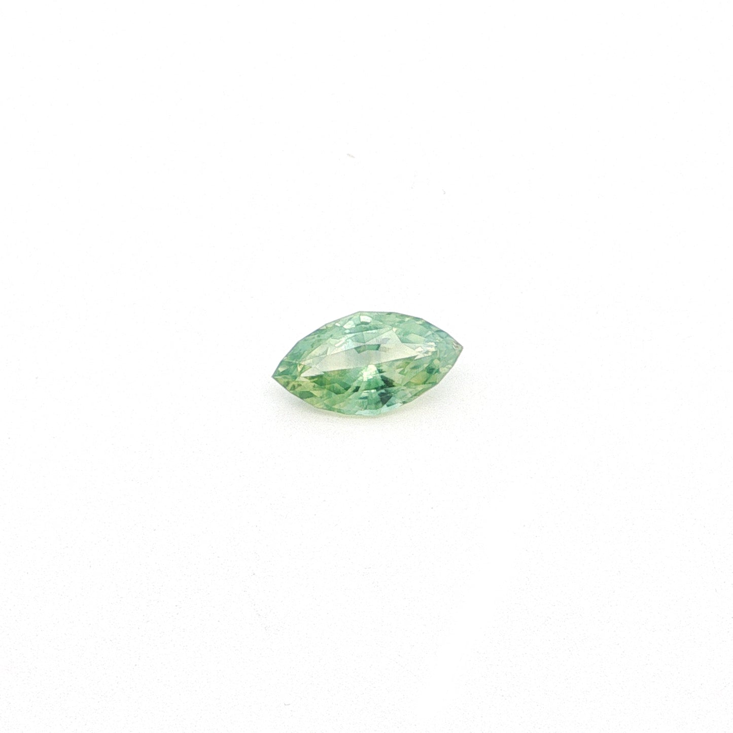 Green Sapphire Marquise AGTL Certified 2.78ct (N) 12.83x7.01mm 1250pct