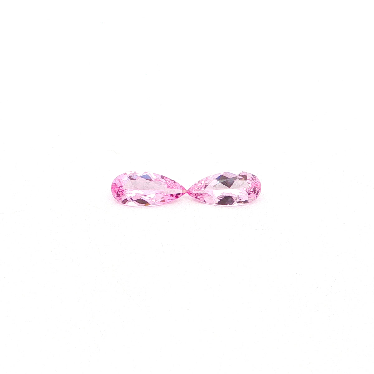 Vietnamese Pink Spinel Pear Shape Matched Pair 1.79ct (N) 10x4.6mm