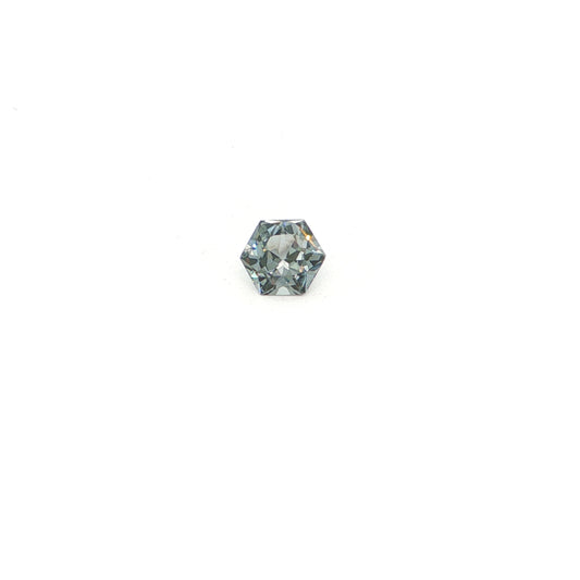 Grey Spinel Hexagon 0.95ct (N) 6.7x5.88mm 290pct