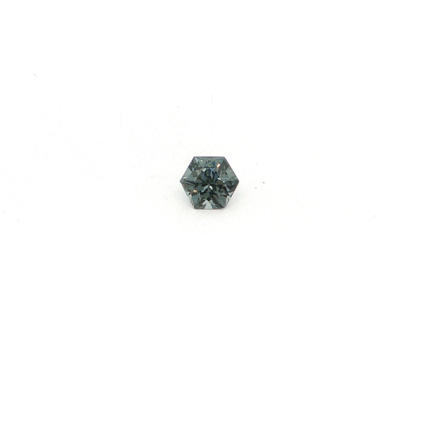 Burmese Grey Spinel Hexagon 1.11ct (N) 6.81x6.02mm 300pct