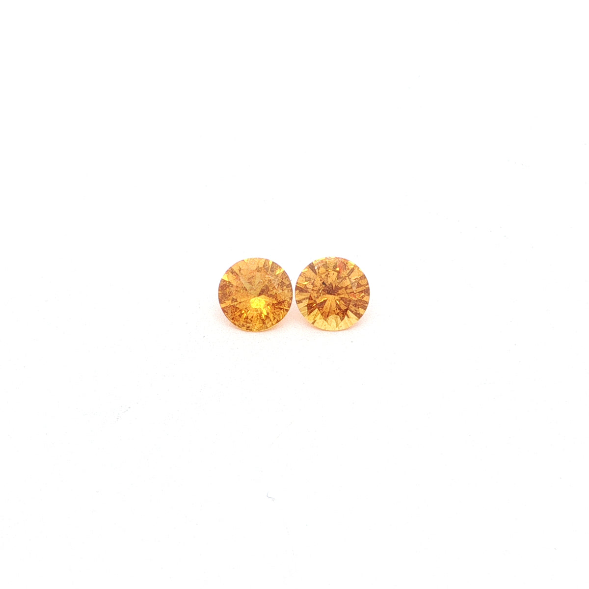 Spessartite Round Matched Pair 1.99ct (N) 6.2mm