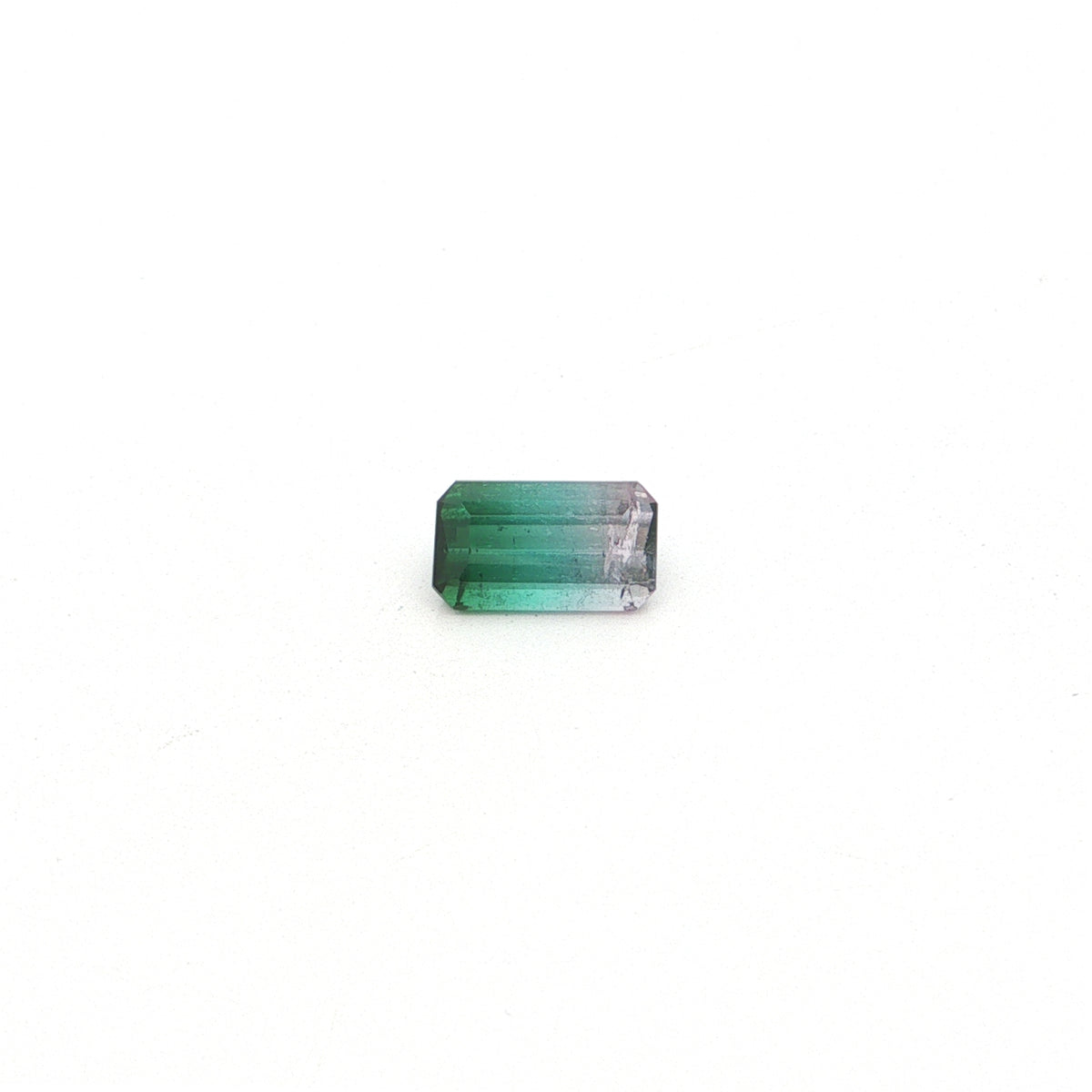 Bicolor Tourmaline Emerald Cut 2.23ct (H) 10.02x5.83mm