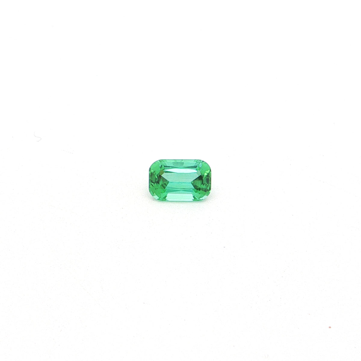 Green Tourmaline Cushion 1.58ct (H) 8.42x5.62mm