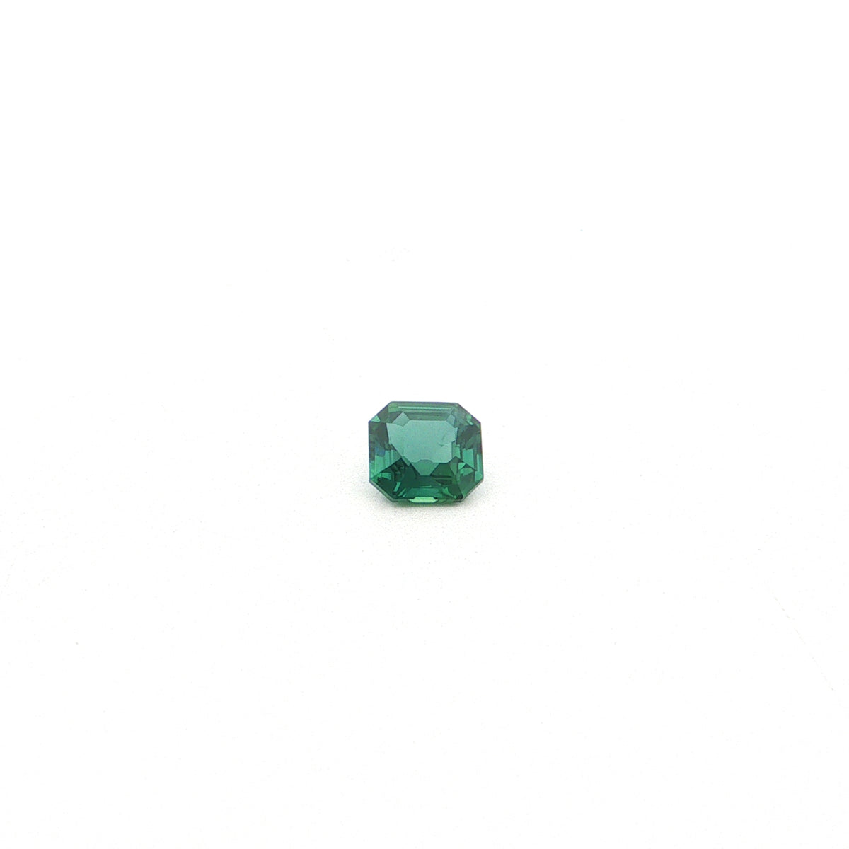 Teal Sapphire Emerald Cut 1.10ct (H) 5.9x5.6mm