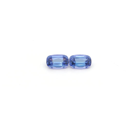 Tanzanite Cushion Matched Pair 3.00ct (H) 5.5x8.5mm 480pct