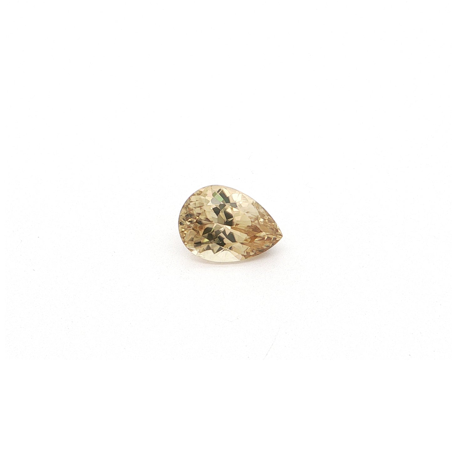 Tanzanian Zircon Pear Shape 6.31ct (H) 12.3x8.9mm 125pct