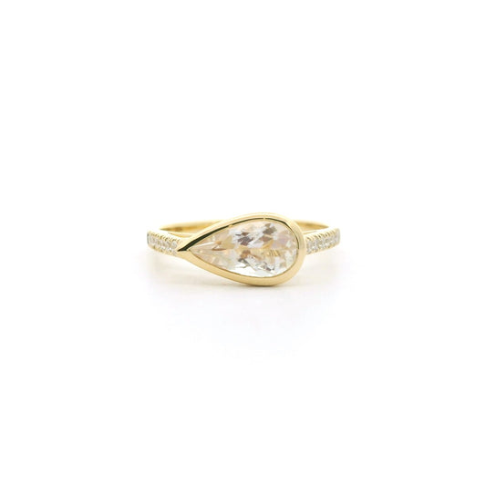 MS PS SK RI 1/.12CT 18KY SZ6.5 KC9850