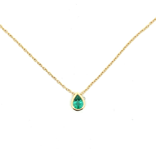 EM PS BZL NK 0.60CT 18KY KC91400