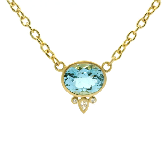 AQ OV BZL NK 2.54/.07CT 18KY KC91450