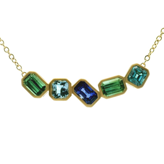 GT/AQ/BS/BZ 5ST NK 1.16/.42/.92/.86CT 18KY KC92850