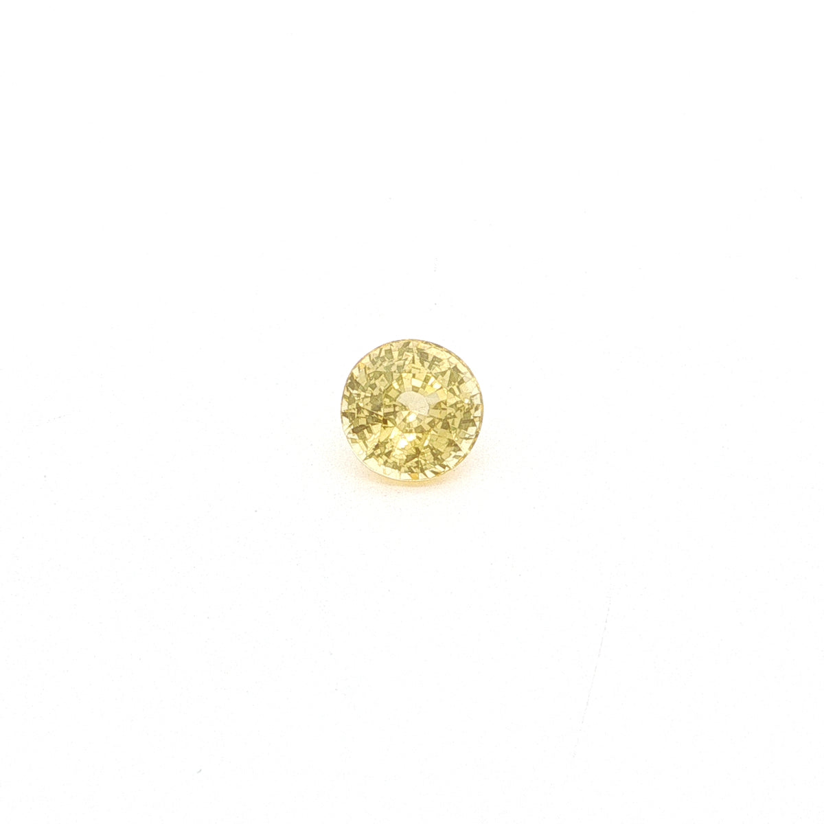 Yellow Sapphire Round 3.55ct (H) 8.5mm