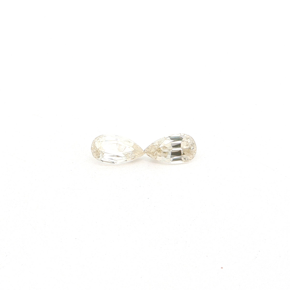 Tanzanian Champagne Zircon Pear Shape Matched Pair 3.25ct (H) 9.2x5.1mm